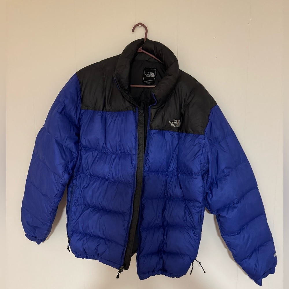 Men north face puffer jacket xl
